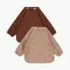 Slabbetjes Cherry met mouwen, 2-delig