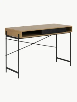 Smal bureau Angus met opbergruimte