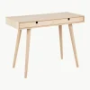 Smal bureau Century van eikenhout
