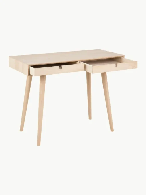 Smal bureau Century van eikenhout