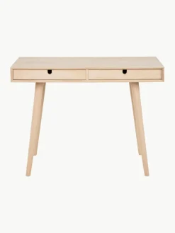 Smal bureau Century van eikenhout