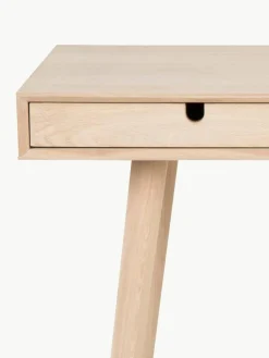Smal bureau Century van eikenhout