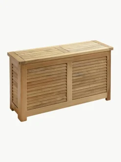 Smalle opbergkist Storage van teakhout