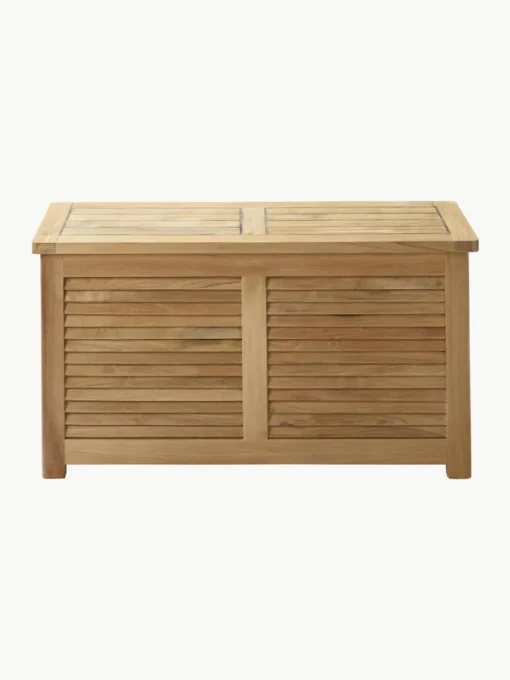 Smalle opbergkist Storage van teakhout