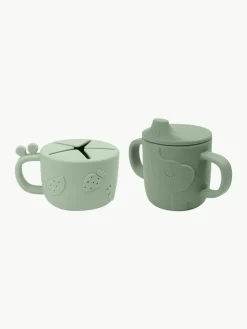 Snack- en drinkbekers Peekaboo, set van 2