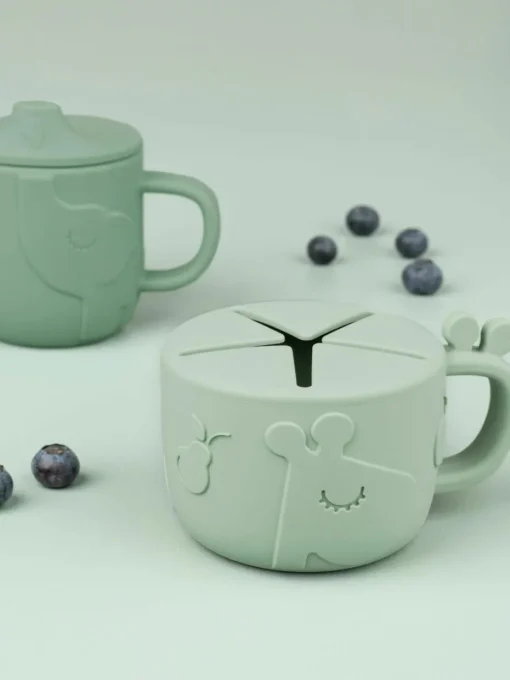 Snack- en drinkbekers Peekaboo, set van 2