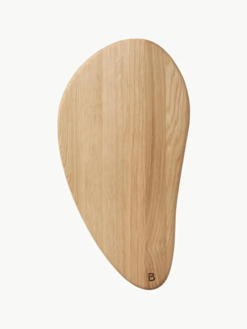 Snijplank Limfjord van eikenhout, B 28 cm