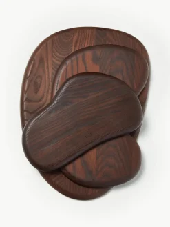 Snijplanken Cairn van essenhout, 3-delig