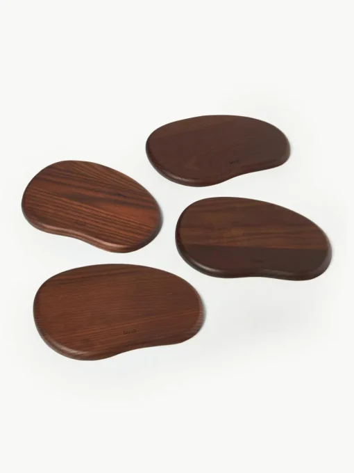 Snijplanken Cairn van essenhout, 4 stuks