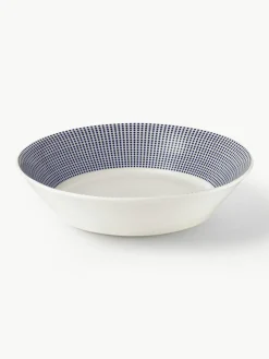 Soepbord Pacific blauw van porselein