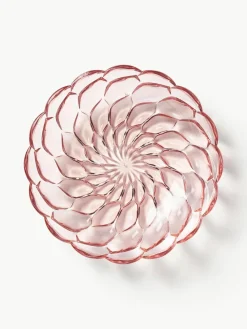 Soepborden Jellies met structuurpatroon, 4 stuks