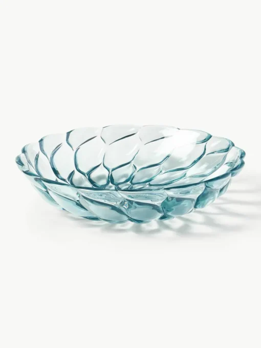 Soepborden Jellies met structuurpatroon, 4 stuks
