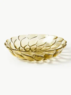Soepborden Jellies met structuurpatroon, 4 stuks