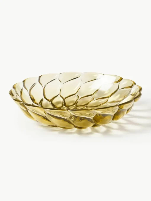 Soepborden Jellies met structuurpatroon, 4 stuks