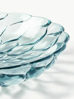 Soepborden Jellies met structuurpatroon, 4 stuks