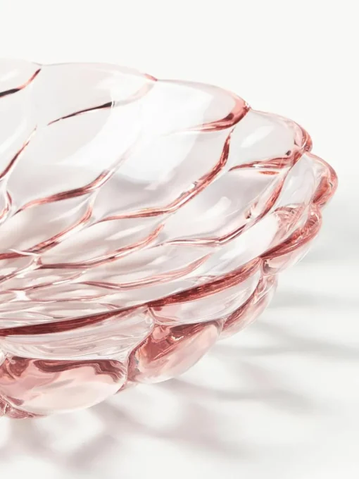 Soepborden Jellies met structuurpatroon, 4 stuks