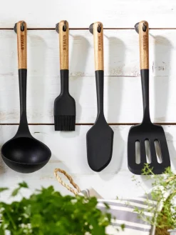 Spatel Cook met acaciahouten handvat