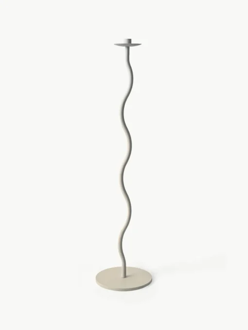 Staande kaarshouder Curved, H 86 cm