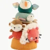 Stapelspeelgoed Wildlife, set van 5