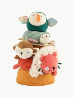 Stapelspeelgoed Wildlife, set van 5