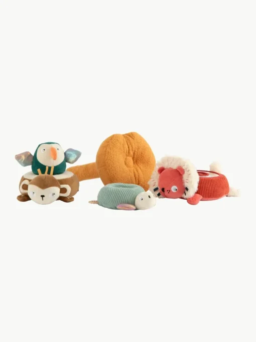 Stapelspeelgoed Wildlife, set van 5