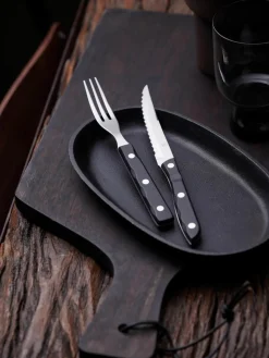 Steakbestekset Old Farmer met doos, in verschillende setgroottes