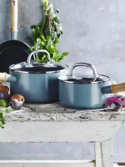 Steelpannen Mayflower met antiaanbaklaag, set van 3