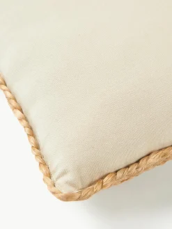 Stoelkussen Bono van jute, 2 stuks