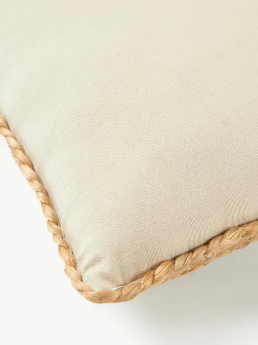 Stoelkussen Bono van jute, 2 stuks