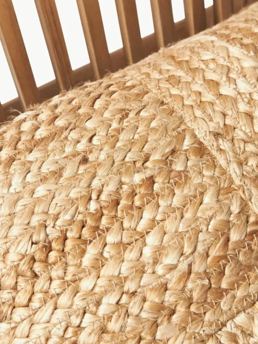 Stoelkussen Bono van jute, 2 stuks