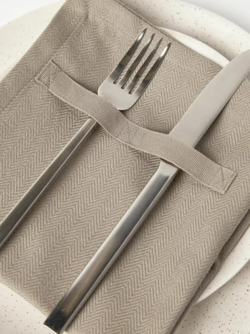 Stoffen servetten Dinner, 4 stuks