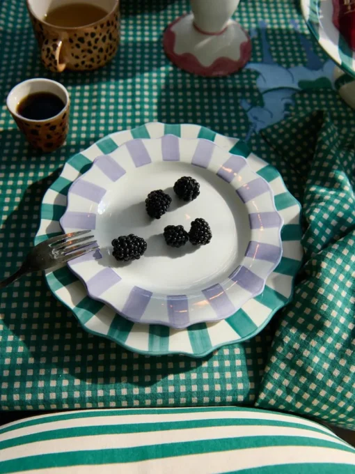Stoffen servetten Gingham, 2 stuks