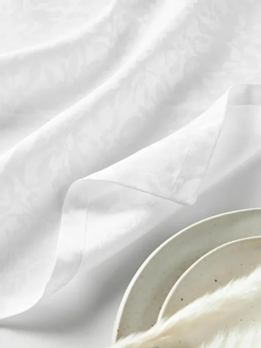 Stoffen servetten Hollyn met winters motief, 4 stuks