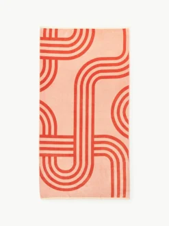Strandlaken Shiloh met geometrisch patroon