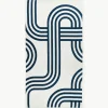 Strandlaken Shiloh met geometrisch patroon