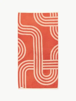 Strandlaken Shiloh met geometrisch patroon