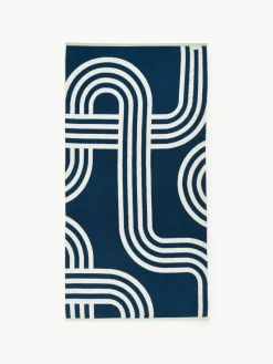 Strandlaken Shiloh met geometrisch patroon