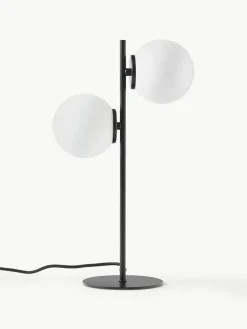 Tafellamp Atlanta van opaalglas