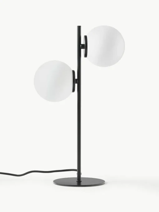 Tafellamp Atlanta van opaalglas