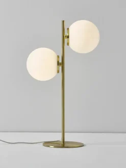 Tafellamp Atlanta van opaalglas