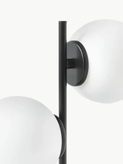 Tafellamp Atlanta van opaalglas