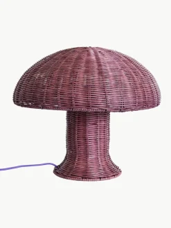 Tafellamp Burgundy van rotan