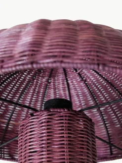 Tafellamp Burgundy van rotan