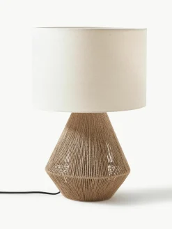 Tafellamp Cecillia van jute