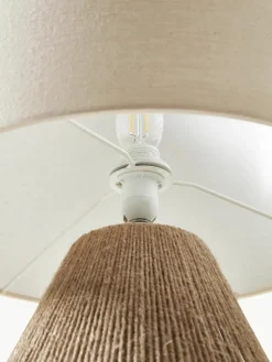 Tafellamp Cecillia van jute