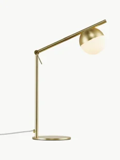 Tafellamp Contina met opaalglas