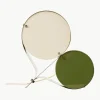 Tafellamp Coppia met acrylglazen kappen
