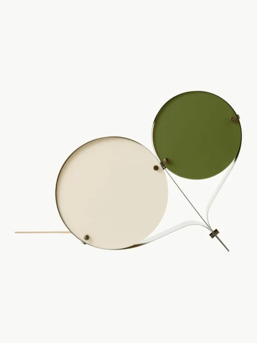 Tafellamp Coppia met acrylglazen kappen