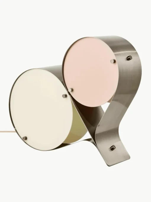 Tafellamp Coppia met acrylglazen kappen