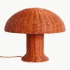 Tafellamp Coral van rotan